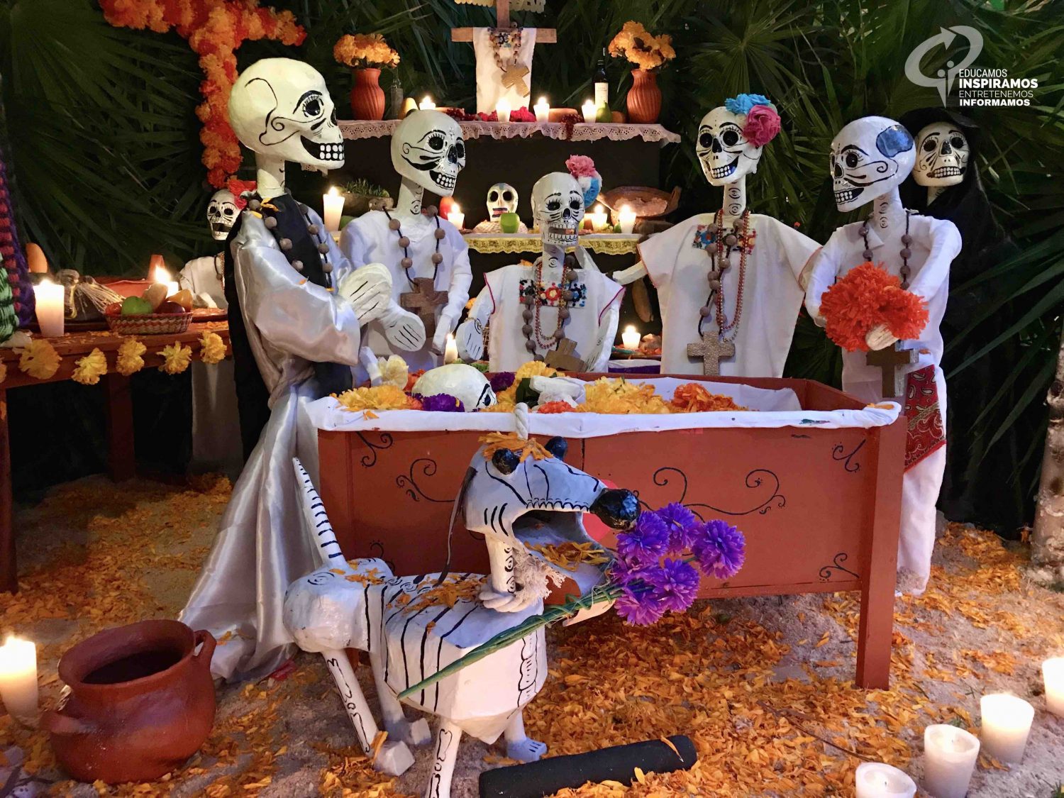 Tradición Este Día De Muertos En Playa Del Carmen Riviera Maya